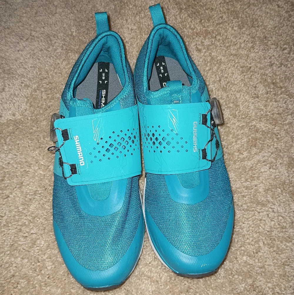 Shimano Teal Cycling Shoes SHIC300W E01 W‎ 7.2US 39EU